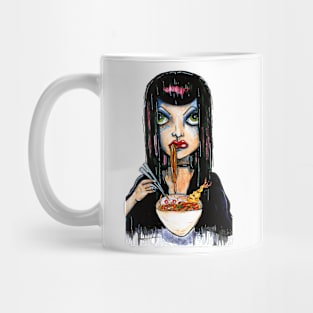Goth Ramen (image) Mug